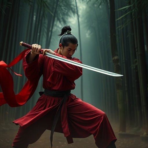 色噜噜影院武侠电影《龙吟江湖》动作剧照